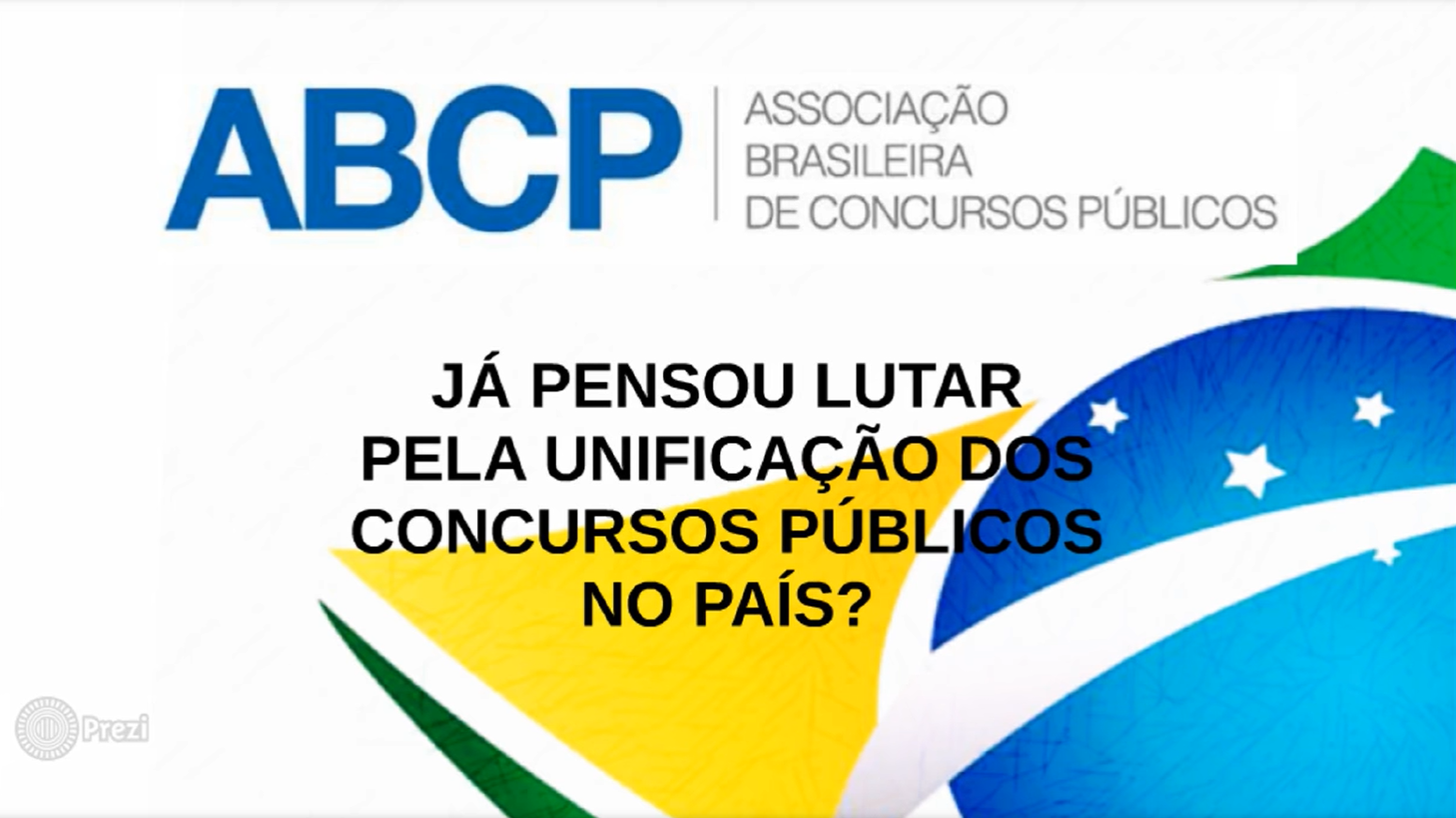 Apresentação - Associação Brasileira de Concursos Públicos